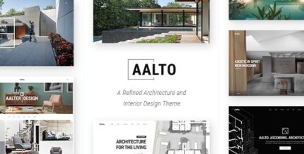 Aalto – Tema de Arquitetura e Design de Interiores