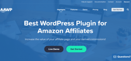 Amazon Área de Afiliados WordPress Plugin (AAWP)