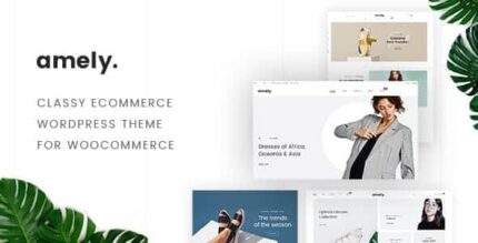 Amely – Tema WordPress de loja de moda para WooCommerce