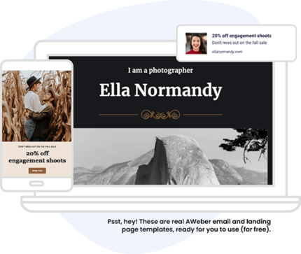 Assinatura do boletim informativo AWeber