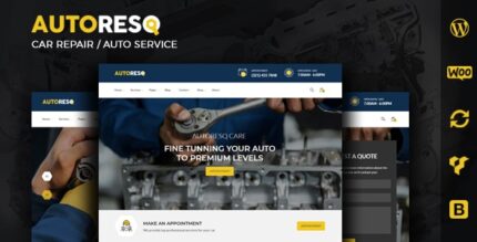 Autoresq – Tema WordPress de conserto de carro