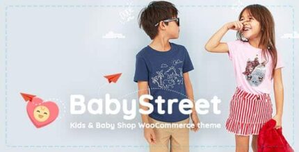 BabyStreet – Tema WooCommerce para Lojas de Brinquedos e Roupas para Crianças