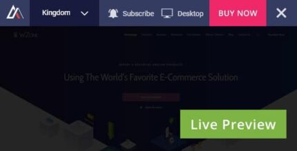Barra de alternância de visualização ao vivo para WordPress