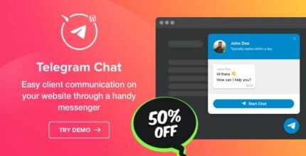 Bate-papo do Telegram para WordPress