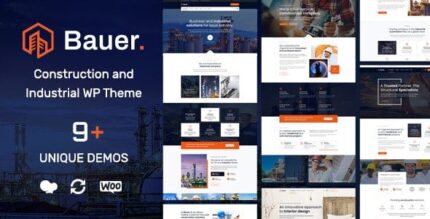 Bauer | Tema WordPress de Construção e Industrial