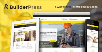 BuilderPress – Tema WordPress de Construção e Arquitetura