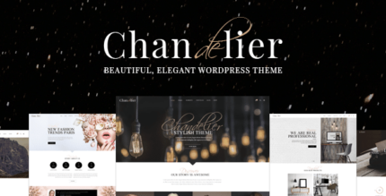 Candelabro – Tema de luxo para marcas personalizadas