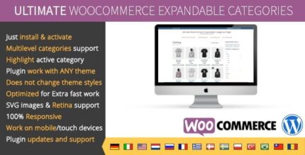Categorias Expansíveis Ultimate WooCommerce