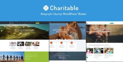 Charitable – Tema WordPress de organização sem fins lucrativos de caridade