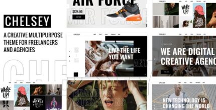 Chelsey – Tema de Portfólio para Freelancers e Agências