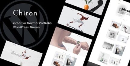 Chiron – Tema WordPress de Portfólio Mínimo Criativo