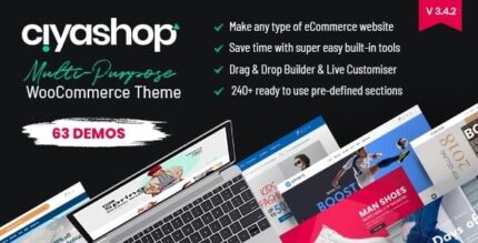 CiyaShop – Temas para WordPress responsivos multifuncionais WooCommerce