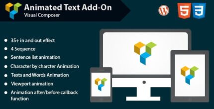 Complemento de texto animado para WPBakery Page Builder