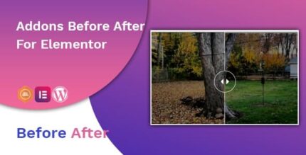 Complemento Elementor Slider de Imagem Antes Depois