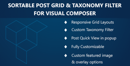 Construtor de Páginas WPBakery – Filtro Classificável de Grade e Taxonomia