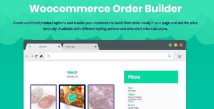 Construtor de Pedidos WooCommerce | Produtos combinados e opções extras