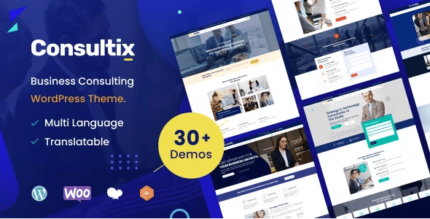 Consultix – Tema WordPress de Consultoria de Negócios