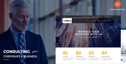 Consultoria – Tema WordPress Corporativo e Empresarial
