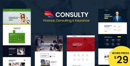 Consultoria – Tema WordPress de Finanças Empresariais