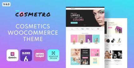 Cosmetro – Tema WooCommerce Elementor da loja de cosméticos