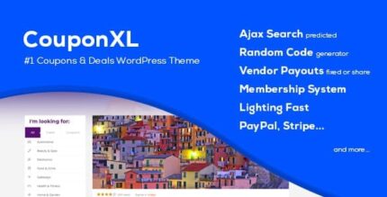 CouponXL – Tema WP de cupons, ofertas e descontos
