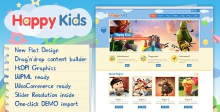 Crianças Felizes – Tema WordPress Infantil