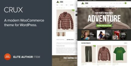 Crux – Um tema WooCommerce moderno e leve