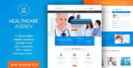 Cuidados de Saúde – Hospital Médico WordPress