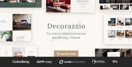 Decorazzio – Design de Interiores e Loja de Móveis Tema WordPress