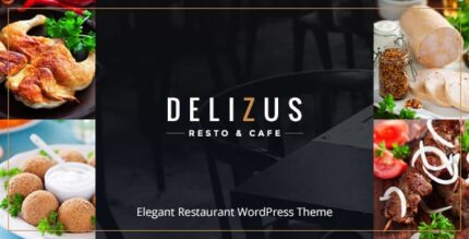 Delizus | Tema WordPress Restaurante Café