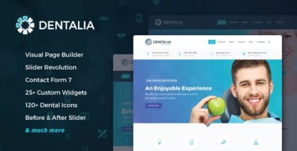 Dentalia – Tema WordPress para dentistas e médicos