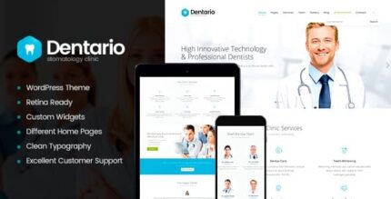 Dentário | Tema WordPress para dentista, medicina e saúde + RTL