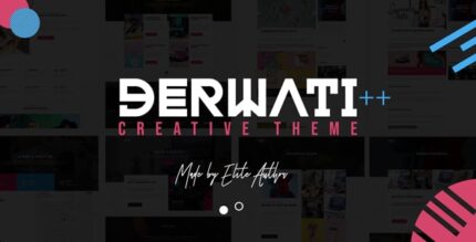 Derwati – Tema de portfólio moderno e criativo