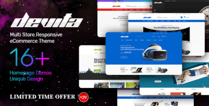 Devita – tema multiuso para WooCommerce WordPress