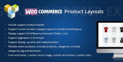 DHWCLayout – Layouts de produtos Woocommerce