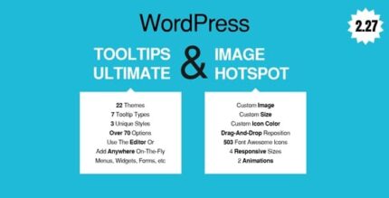 Dicas de ferramentas do WordPress Ultimate & Hotspot de imagem