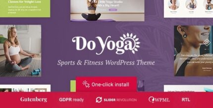 Do Yoga – Tema WordPress para estúdio de fitness e clube de pilates