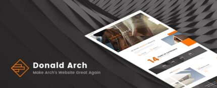 Donald Arch – Tema WordPress de Arquitetura Criativa