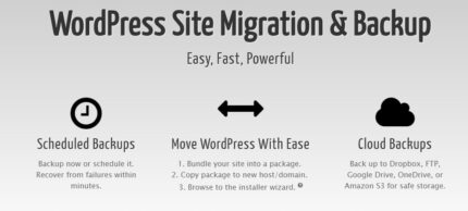 Duplicator Pro – Site Migration & Backup