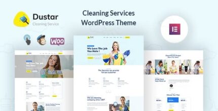 Dustar – Tema WordPress de serviços de limpeza