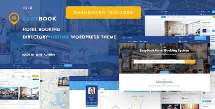 EasyBook – Tema WordPress para reservas de hotéis e excursões