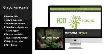 Eco Reciclagem – Tema WordPress Ecologia e Natureza