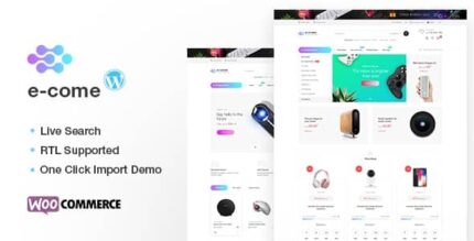 Ecome – Tema WooCommerce da loja de eletrônicos