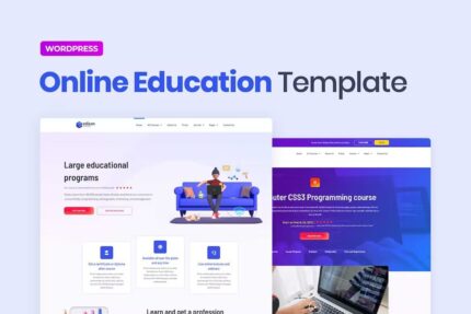 Edison – Template Kit Elementor Educação Online