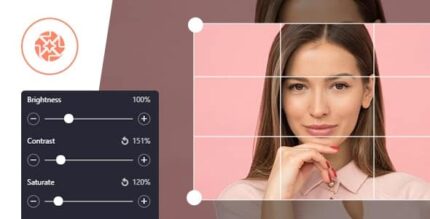 Editor de imagens ProVision para WordPress / WooCommerce com gerenciador de arquivos de pastas