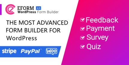 eForm – WordPress Form Builder