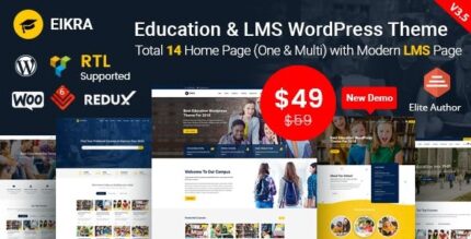 Eikra – Tema educacional do WordPress
