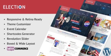 Eleição – Tema político para WordPress