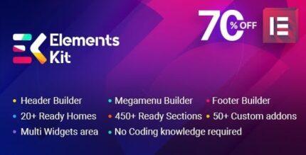 ElementsKit – The Ultimate Addons for Elementor
