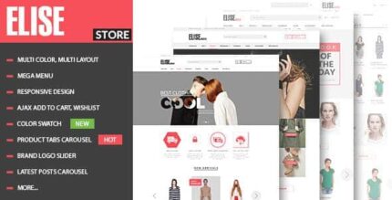 Elise – Moda WooCommerce WordPress Tema